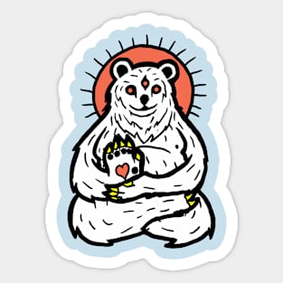 Spirit Polarbear Sticker